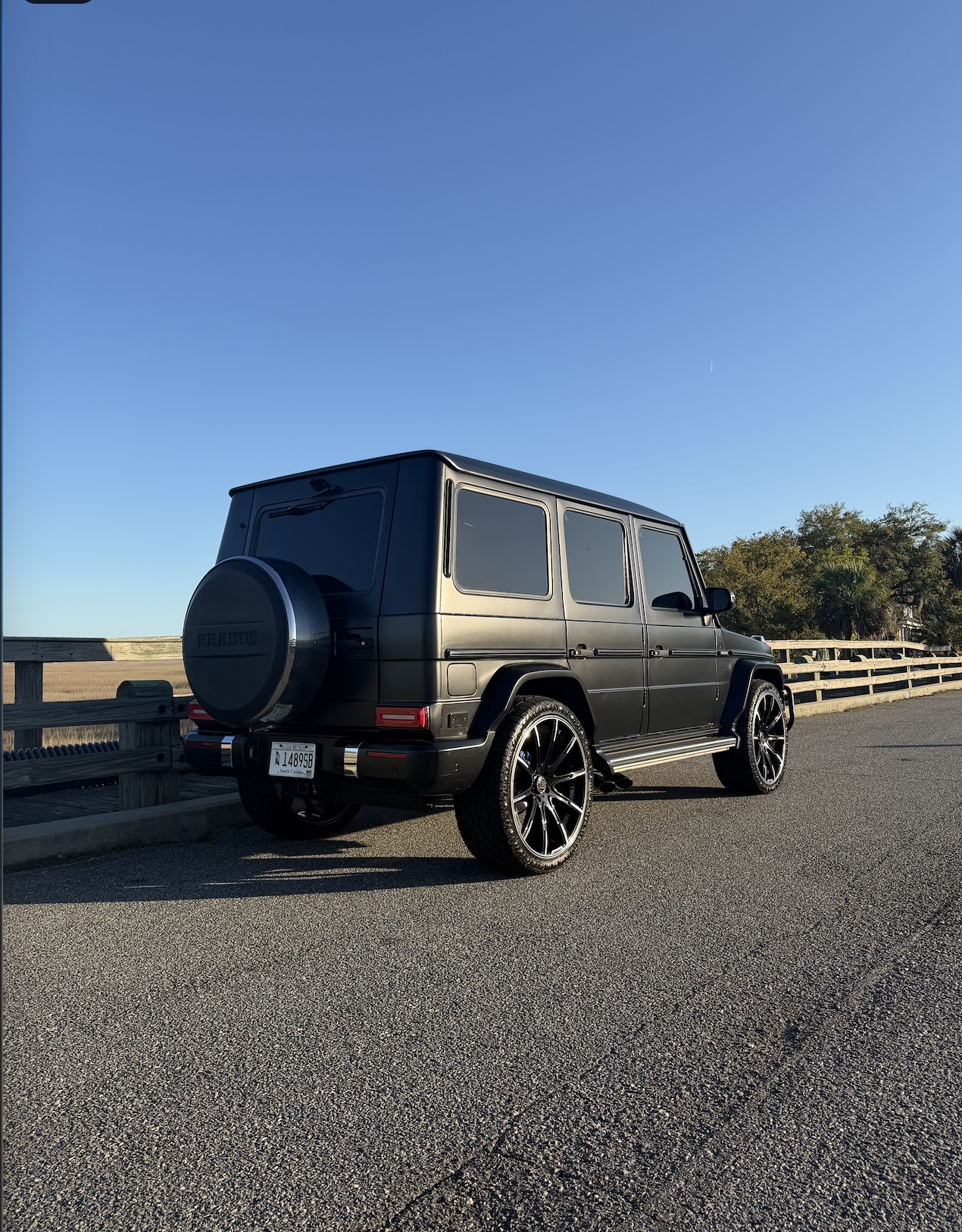 Mercedes-AMG G-Wagon Brabus — Rear 3/4