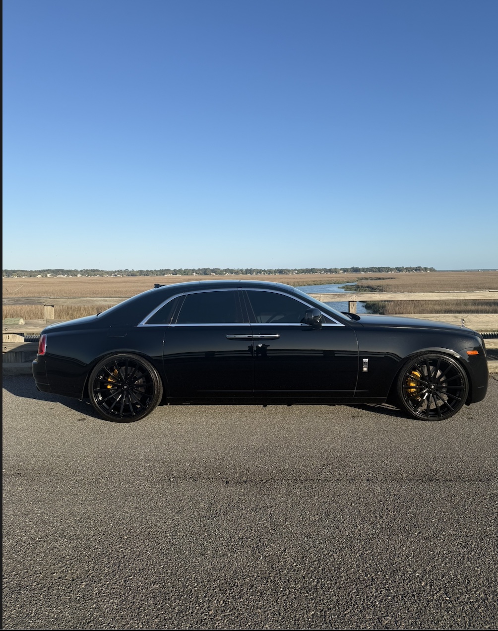 Rolls Royce Ghost — Side Profile